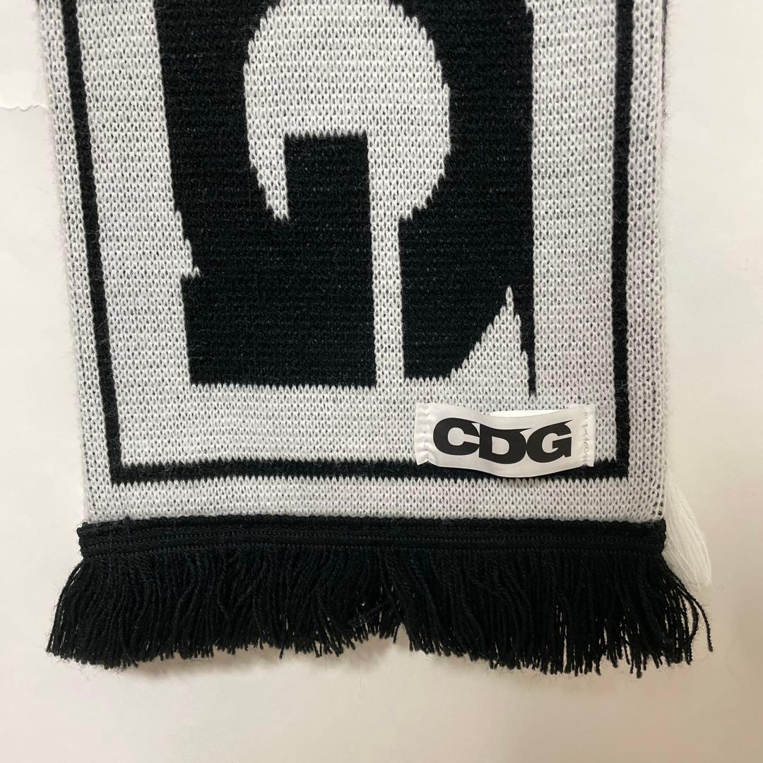 コムデギャルソン CDGロゴチェック スカーフ マフラー 中古