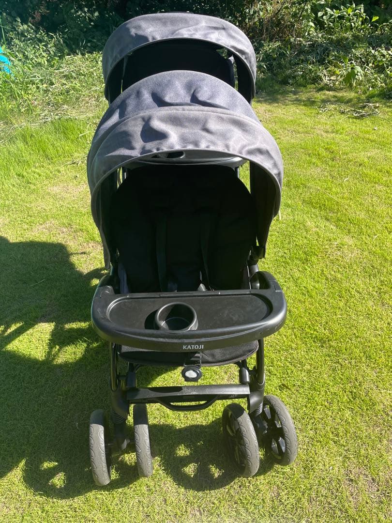 KATOJI 二人でゴーDXベビーカー ⭐︎直接手渡しのみ！