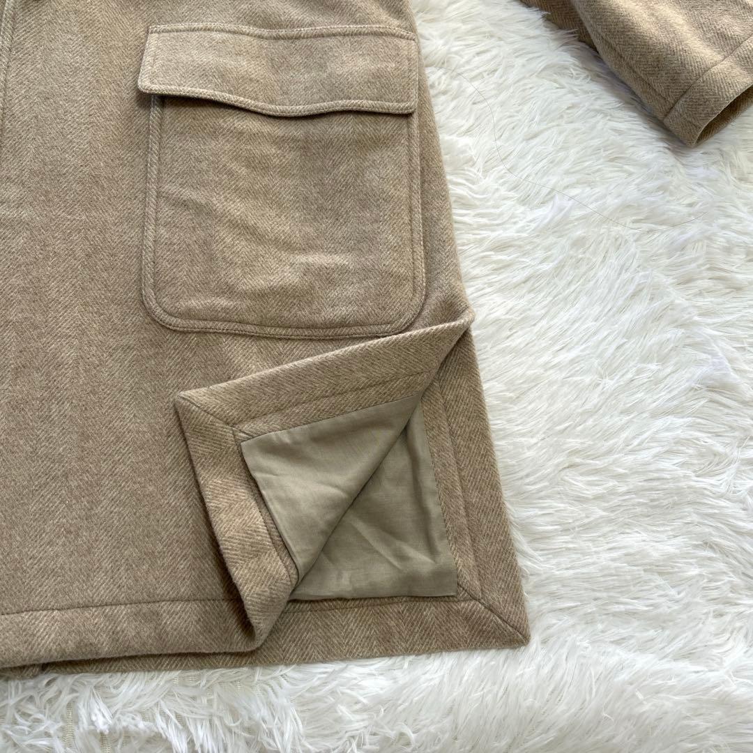 ギャルリーヴィー カシミヤ ウール アンゴラ ダッフルコート 日本製 36