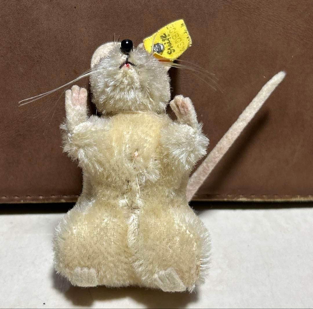 steiff ミニサイズ ヌイグルミ ネズミ ヴィンテージ シュタイフ