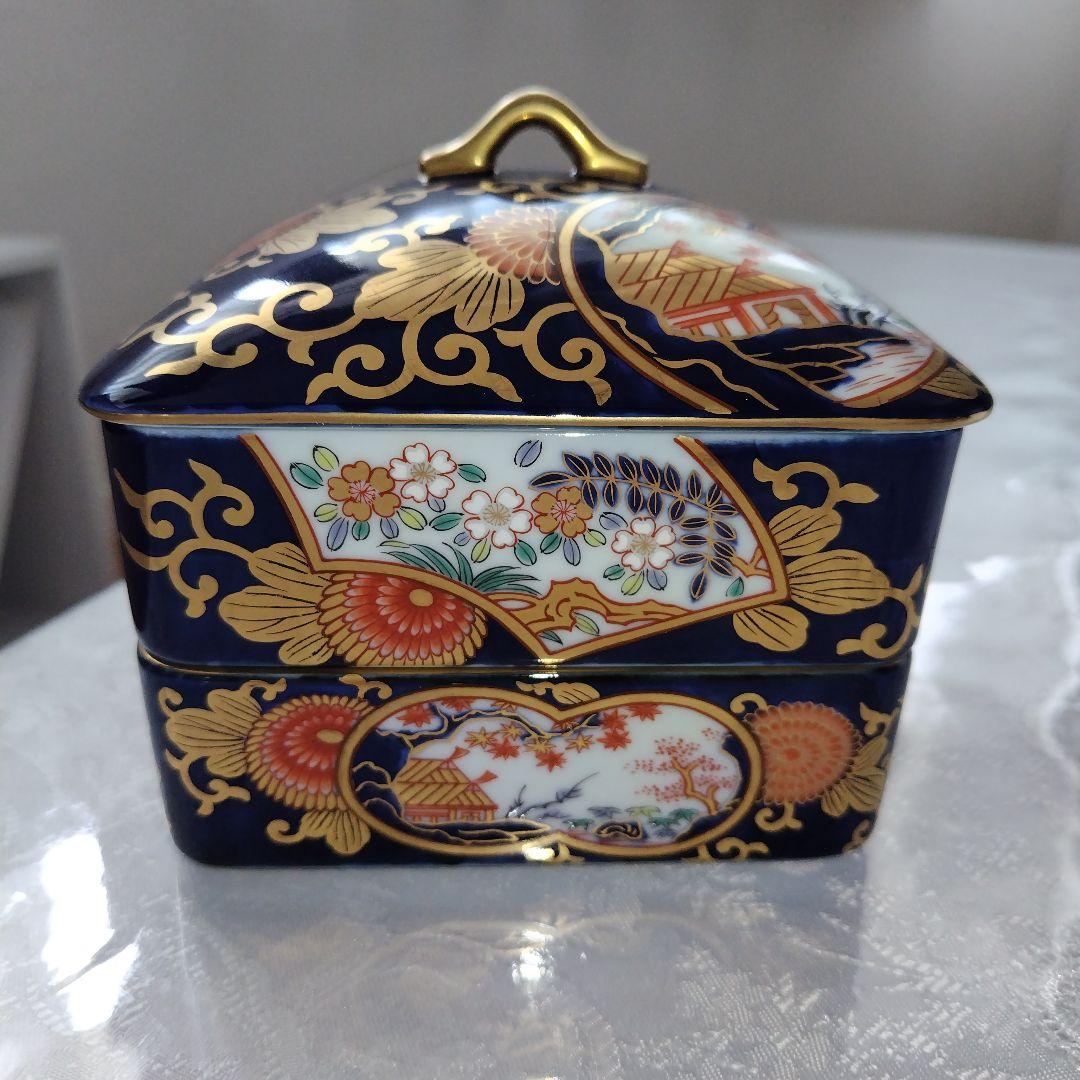 有田焼　其泉　二段重箱