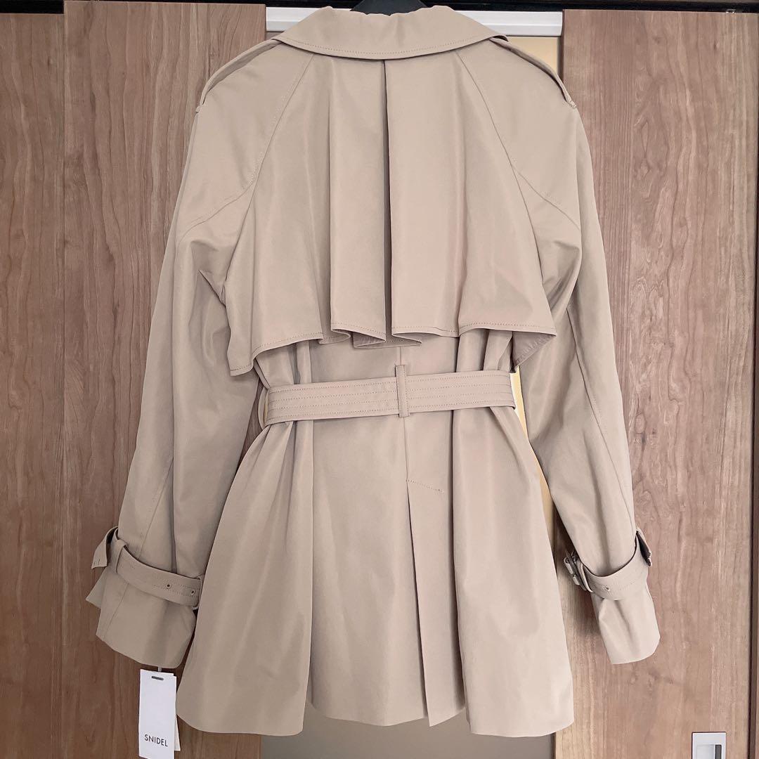 SNIDEL 2025新作 【新品タグ付き】バリエーションミドルトレンチコート