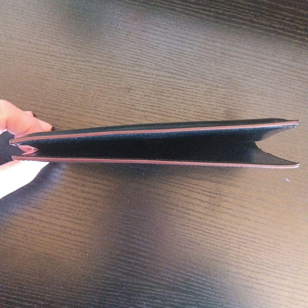 GANZO 長財布 ブラック　SHELLCORDVAN　シェルコートバン