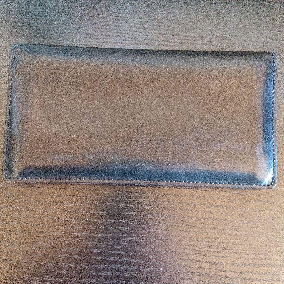 GANZO 長財布 ブラック　SHELLCORDVAN　シェルコートバン