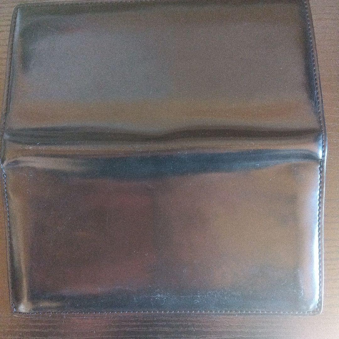 GANZO 長財布 ブラック　SHELLCORDVAN　シェルコートバン