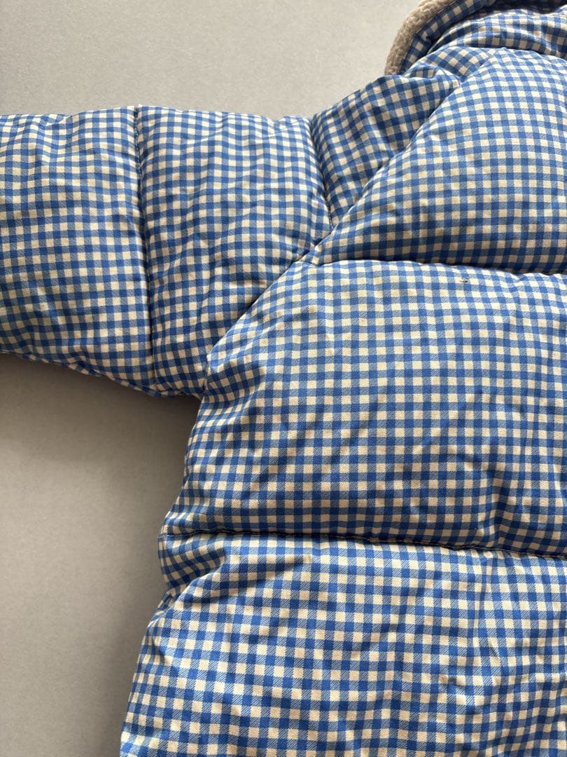 tinycottons VICHY PADDED OVERALL　4y