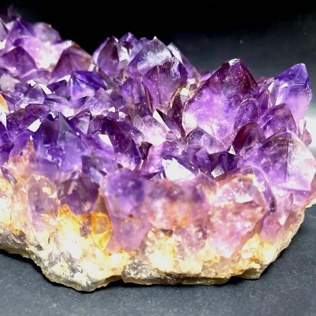大粒！ アメジストクラスター　天然石　原石　3.6kg 貴重