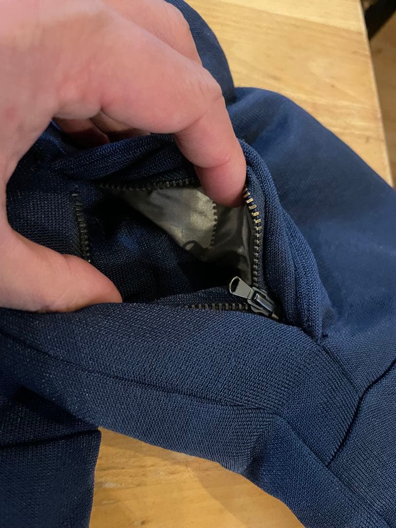 BRUNABOINE ネイビー ジャンパー サイズ2　ブルーナリボン