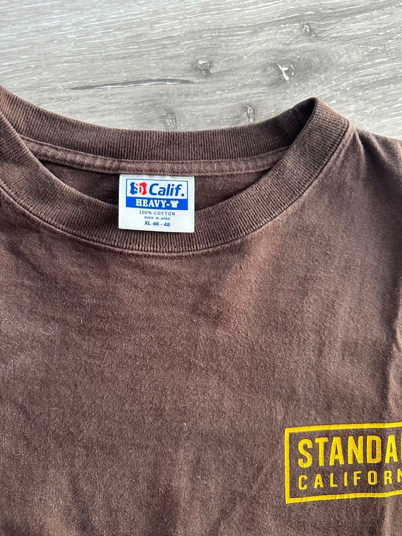 STANDARD CALIFORNIA ロングスリープTシャツブラウン