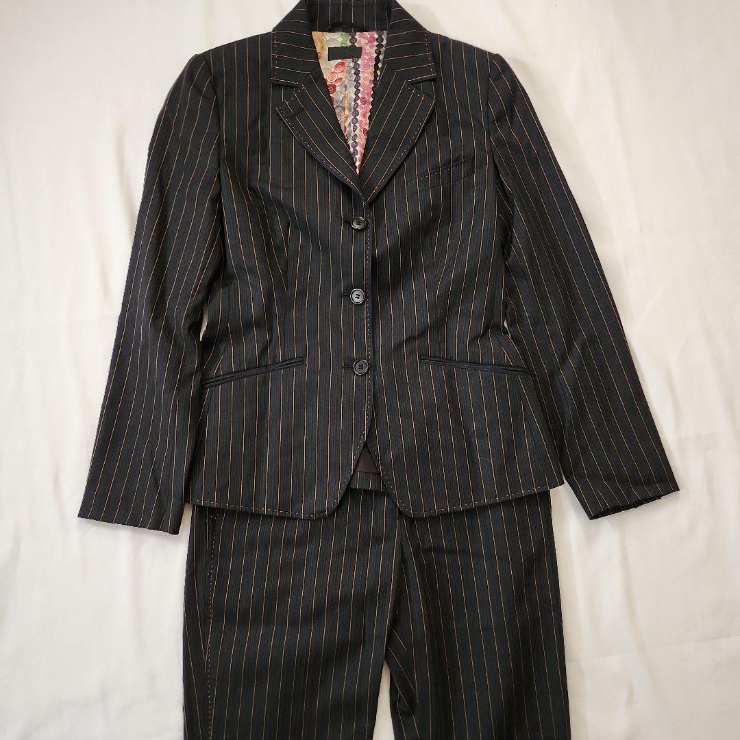 万能セットアップ✨ポール・スミス　ブラック パンツスーツ