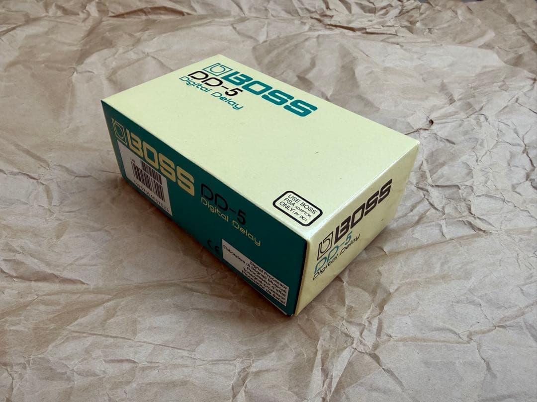 BOSS DD-5 Digital Delay 取説、外箱付き