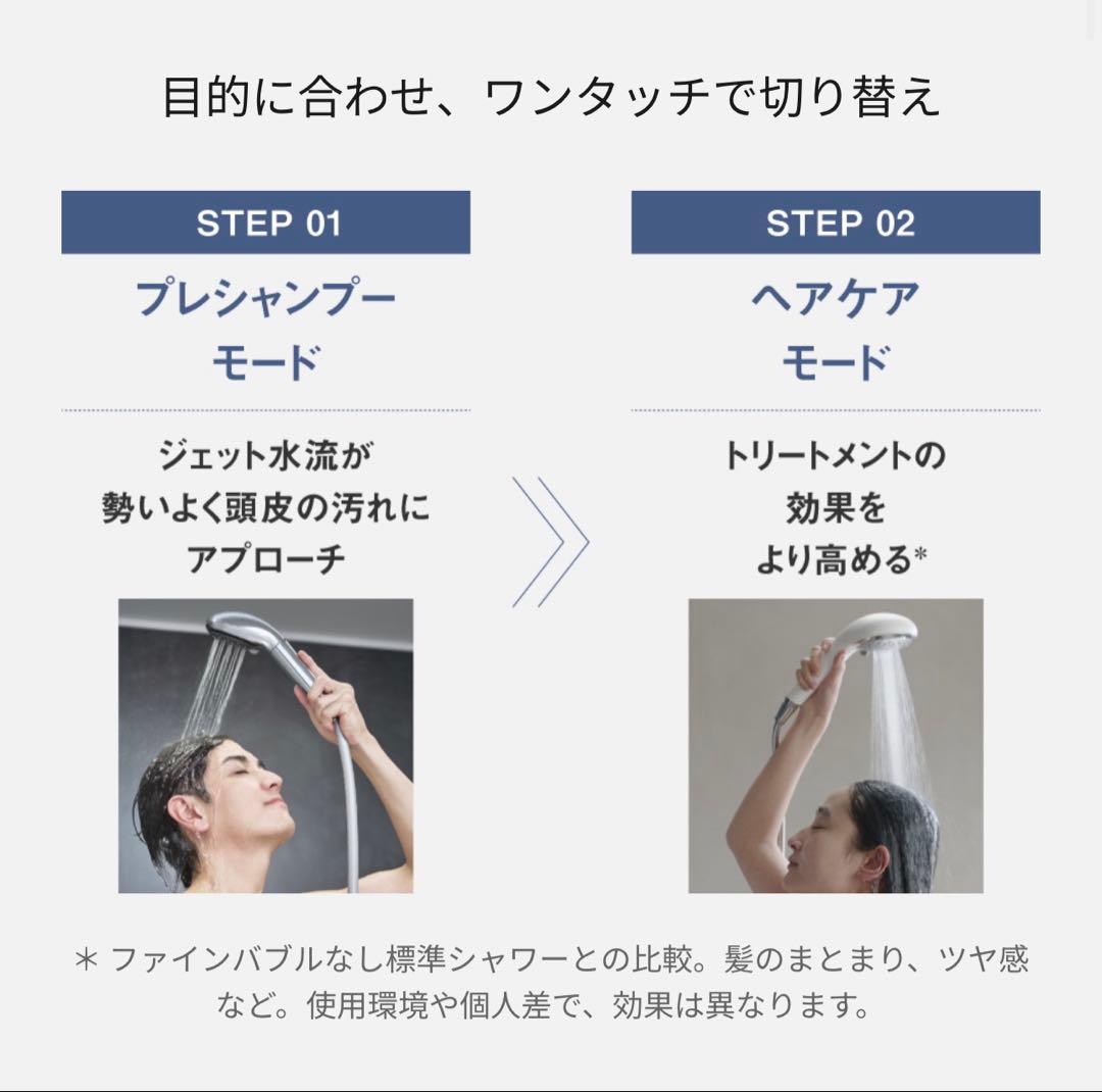 パナソニック シャワーヘッド ファインベール シルバー EH-SH50-S 新品