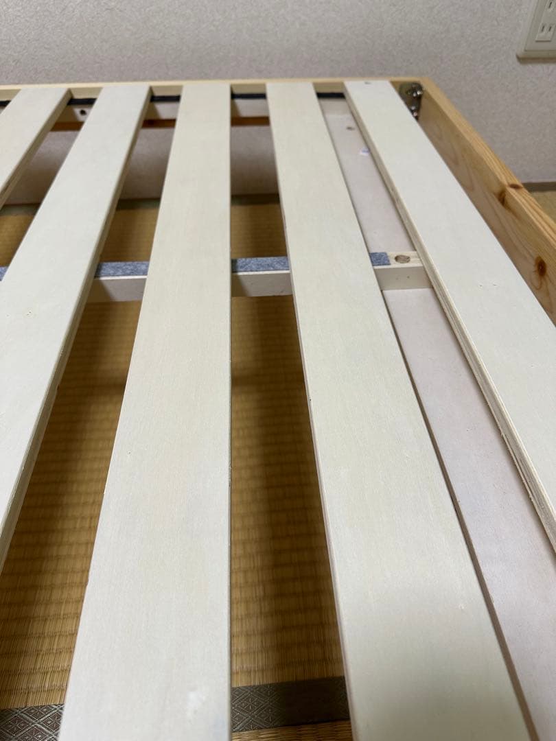 ニトリ シングル 脚付きヘッドレスすのこベッド