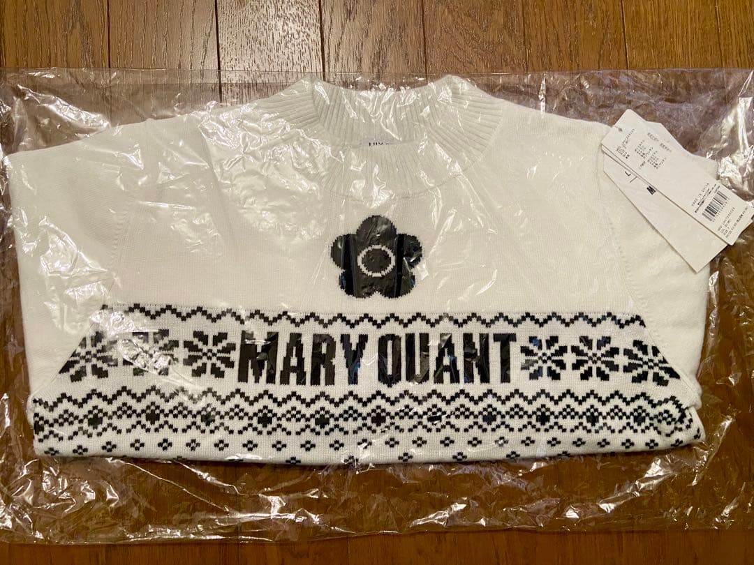 LILY BROWN × MARY QUANT ジャガードロゴニットトップス