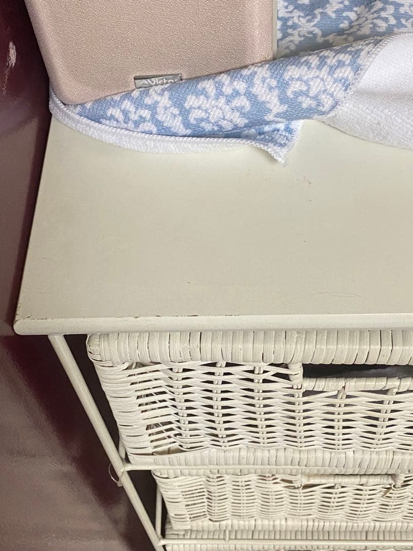 希少♦️ホワイトラタン♦️チェスト ６杯♦️ホワイトシャビー♦️送料込