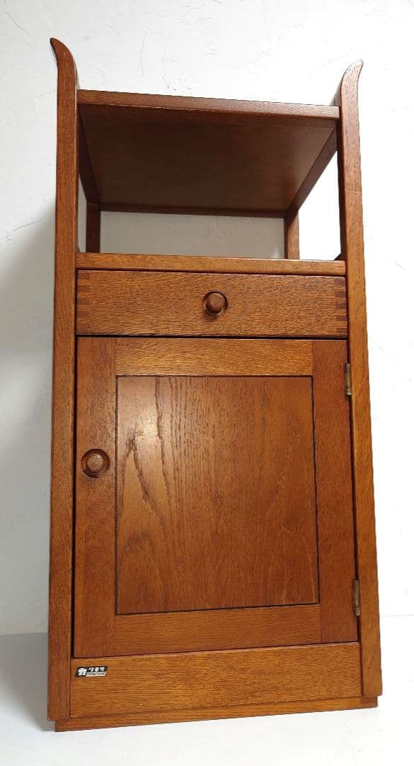 カリモクkarimoku 木製 電話台 花台 サイボード 飾り棚 収納 小物入れ