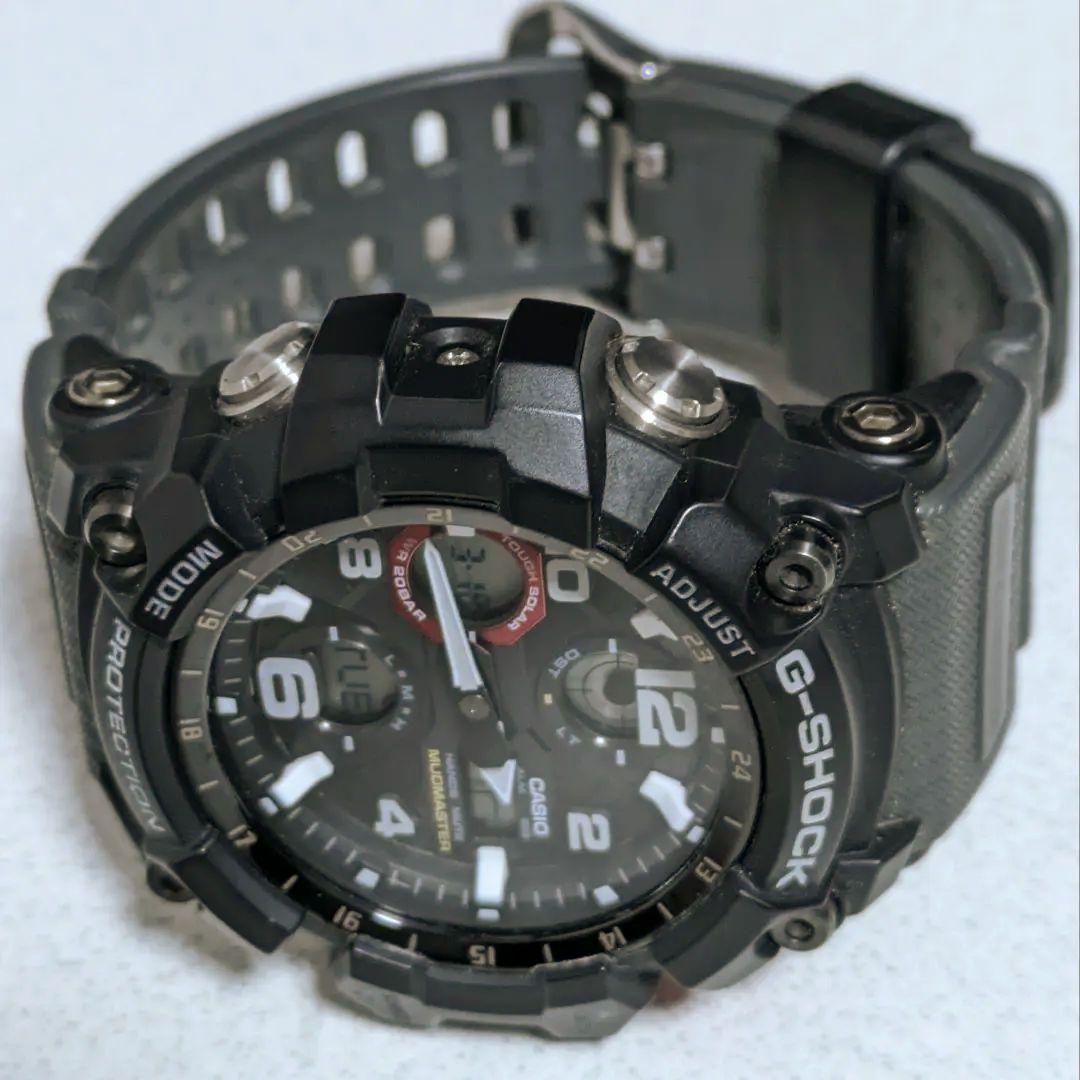 カシオ　G-SHOCK　マッドマスターGWG-100-1A8JF　ソーラー電波