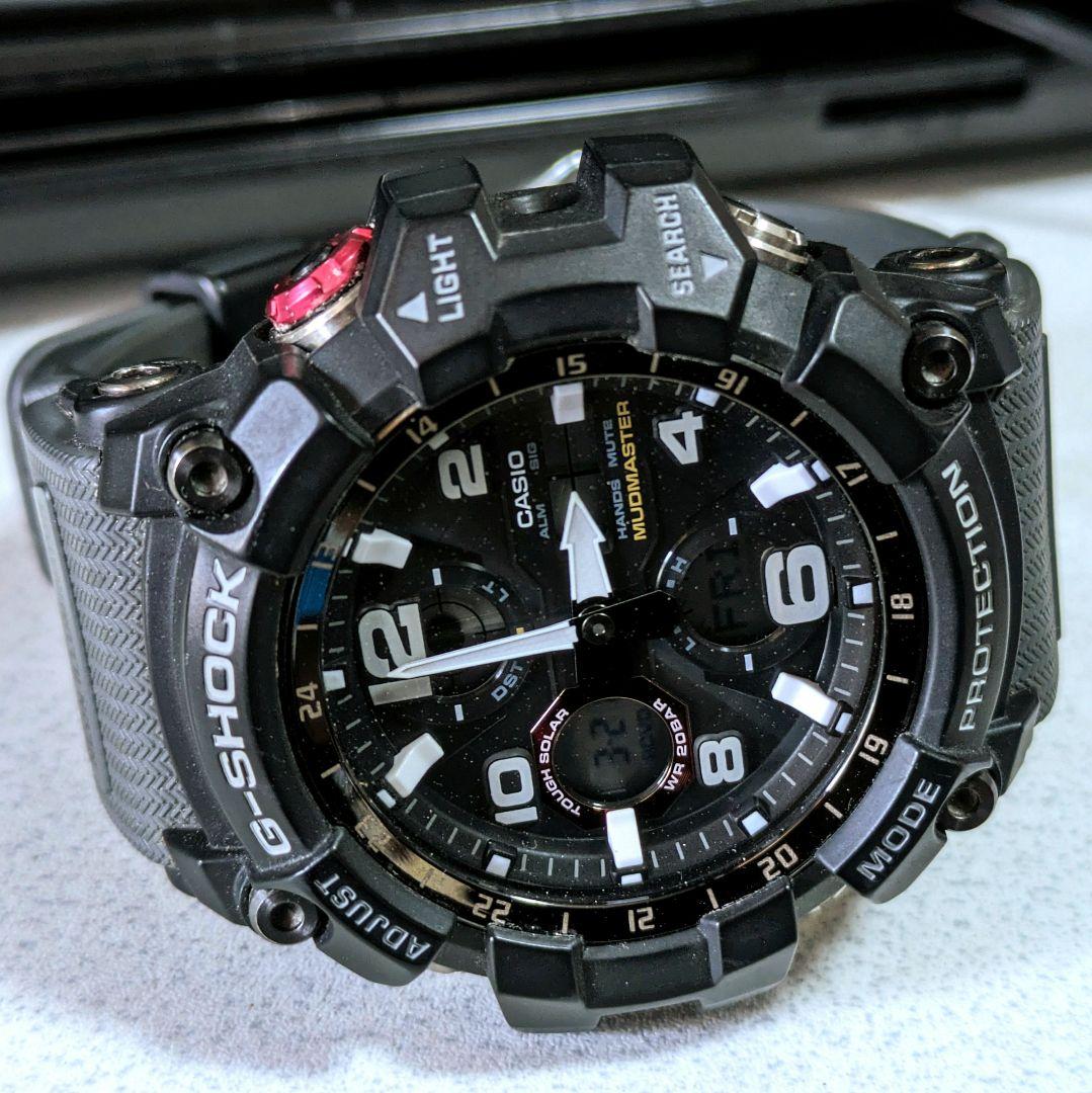 カシオ　G-SHOCK　マッドマスターGWG-100-1A8JF　ソーラー電波