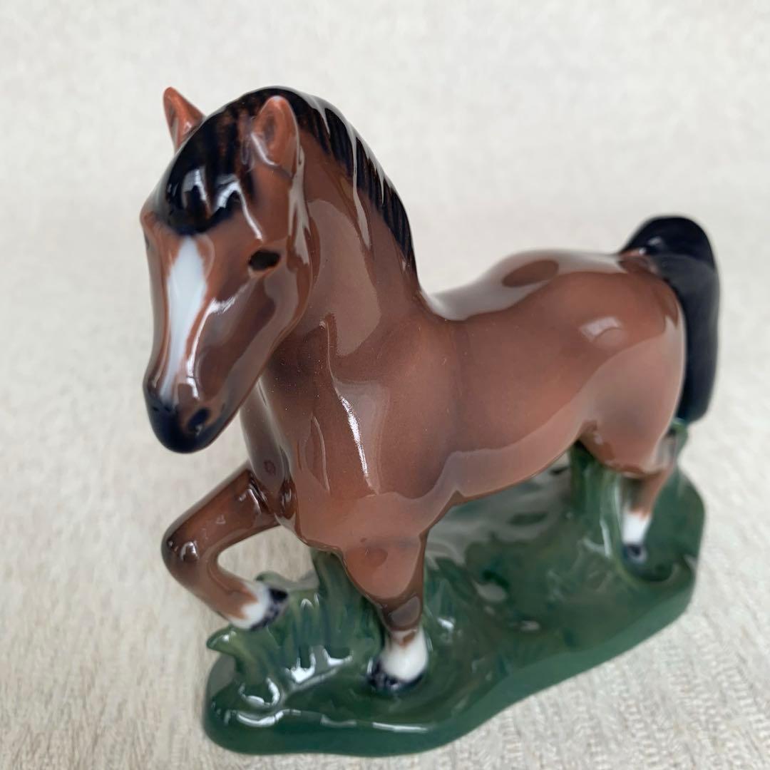 【美品】 ロイヤルコペンハーゲン フィギュリン 干支 2014年　馬