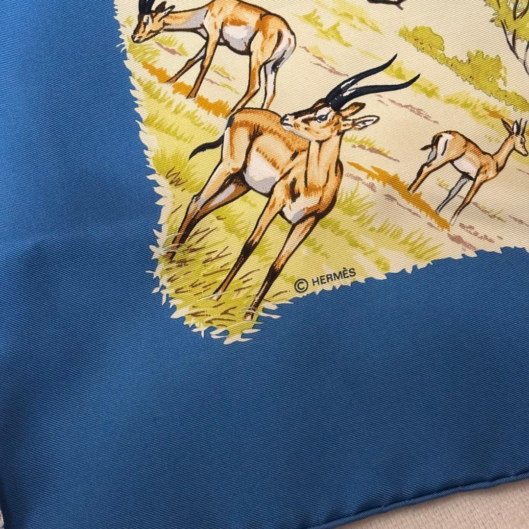 【タグ付き・新品】HERMES/エルメス カレ90 タンザニア シルク スカーフ