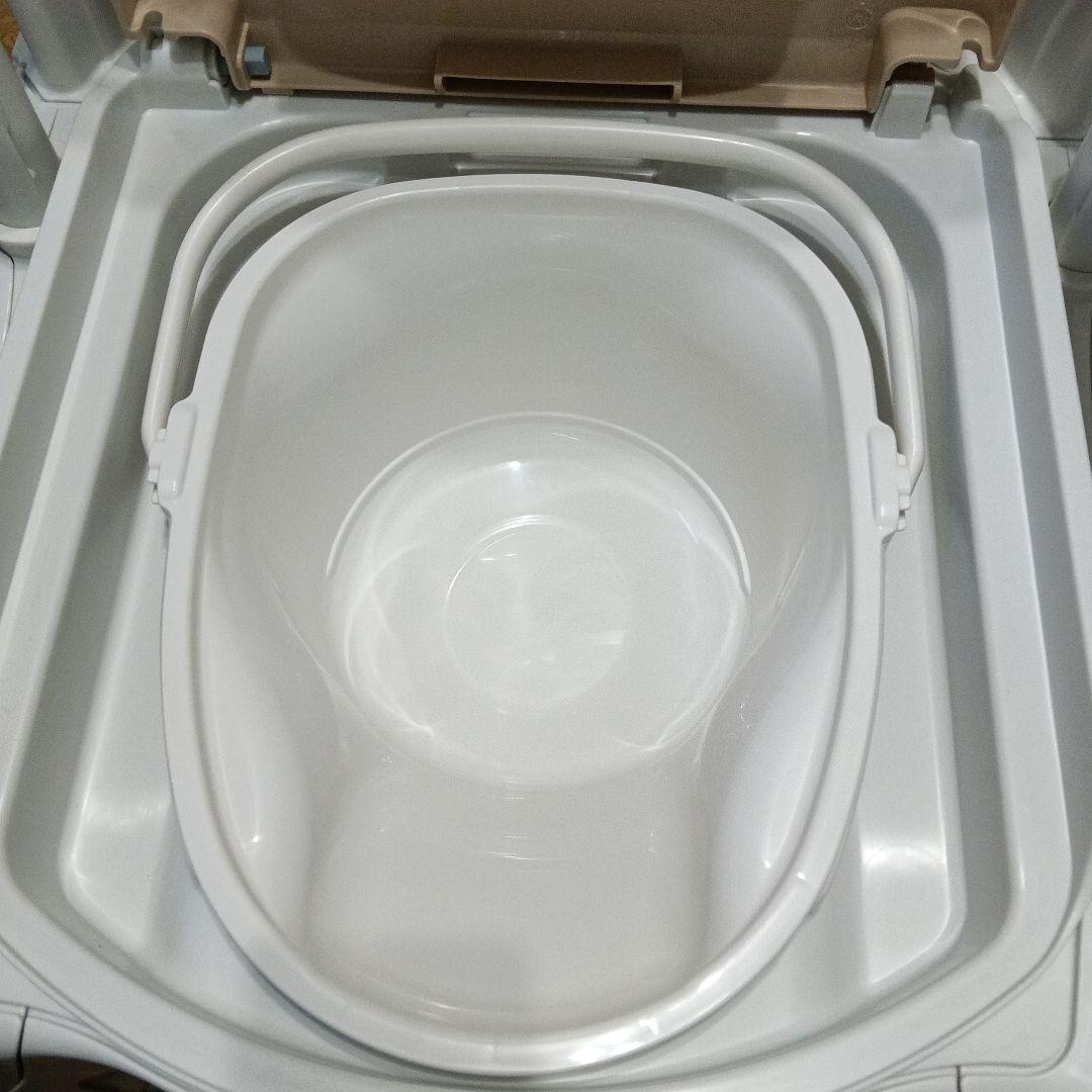 ポータブルトイレ アームレスト付き ブラウン/ホワイト アロン化成　FX-30S