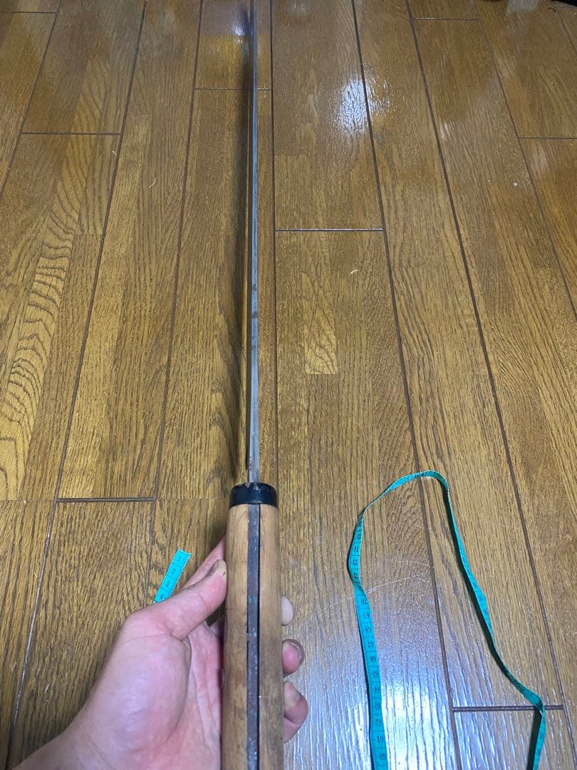 辻合明男］大型 包丁 マグロ 解体刃渡り 約70cm