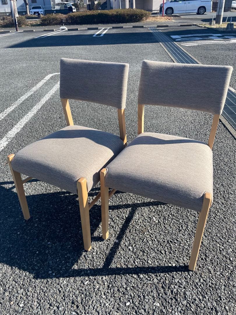 2脚セット　美品　ニトリ ダイニングチェア(NコレクションC-57)