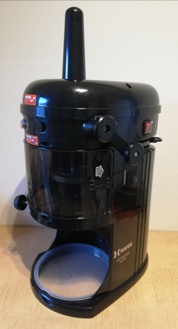 ハイガー電動 かき氷機 ふわふわ 台湾風 受け口高 240mm WF-A299
