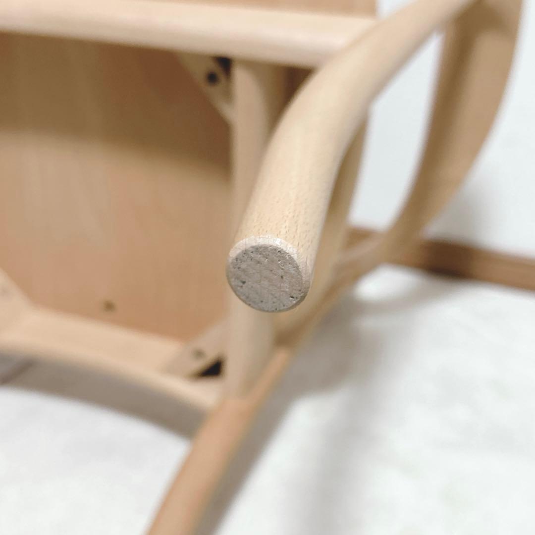 【新品】 飛騨産業　クレセント　アームチェア　ビーチ　保証書付　2025年購入