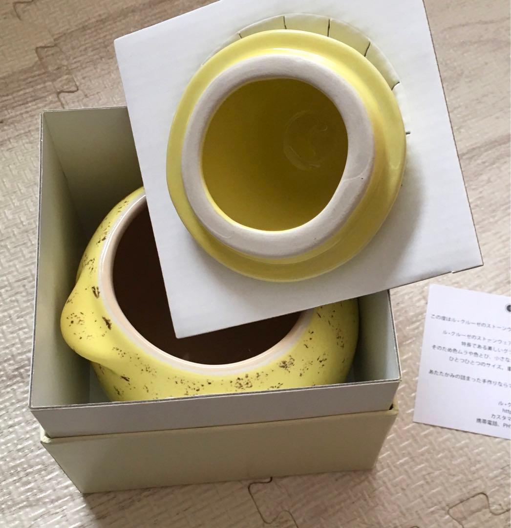 新品未使用 ルクルーゼ LE CREUSET ペアー ラフランス 洋梨 ココット