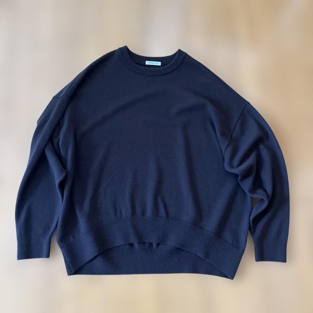 ドゥーズィエムクラス　ブラウンニット