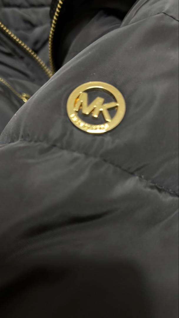 MICHAEL KORS ダウンコート s ブラック ロング丈