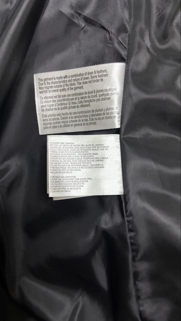 MICHAEL KORS ダウンコート s ブラック ロング丈