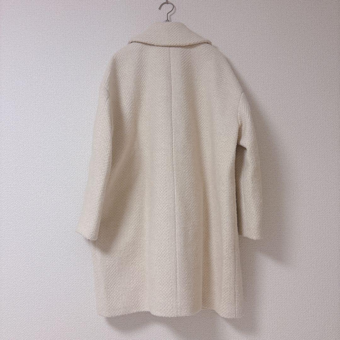 美品 ⭐︎ plage GIOLICA ヘリンボン コクーンコート S