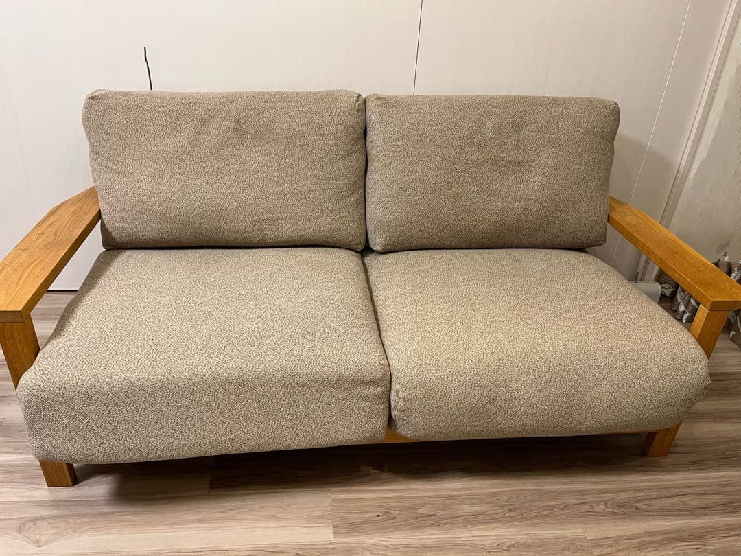 無印良品　ソファ2.5シーター木製フレーム