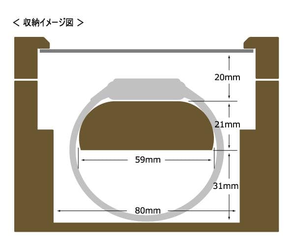 豊岡クラフト ウォッチボックス 箱付 4本収納 ほぼ新品 No.2