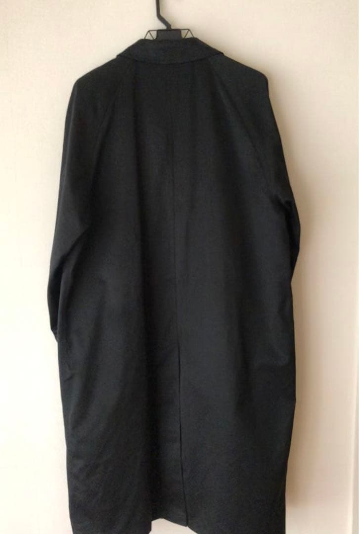 ラルフローレン　ステンカラーコート　ブラック