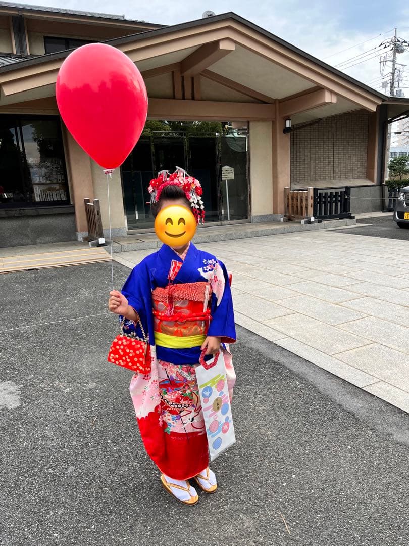 七五三　七歳　女の子　着物　七五三