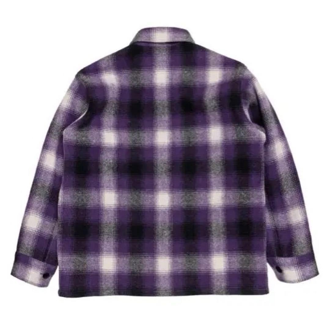 Subculture OMBRE CHECK JACKET PURPLE 新品