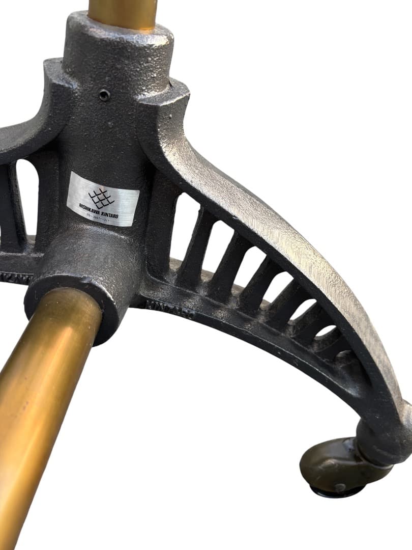 西川金太郎 廃盤品 アンティーク真鍮ゴールドハンガーラック　送料無料