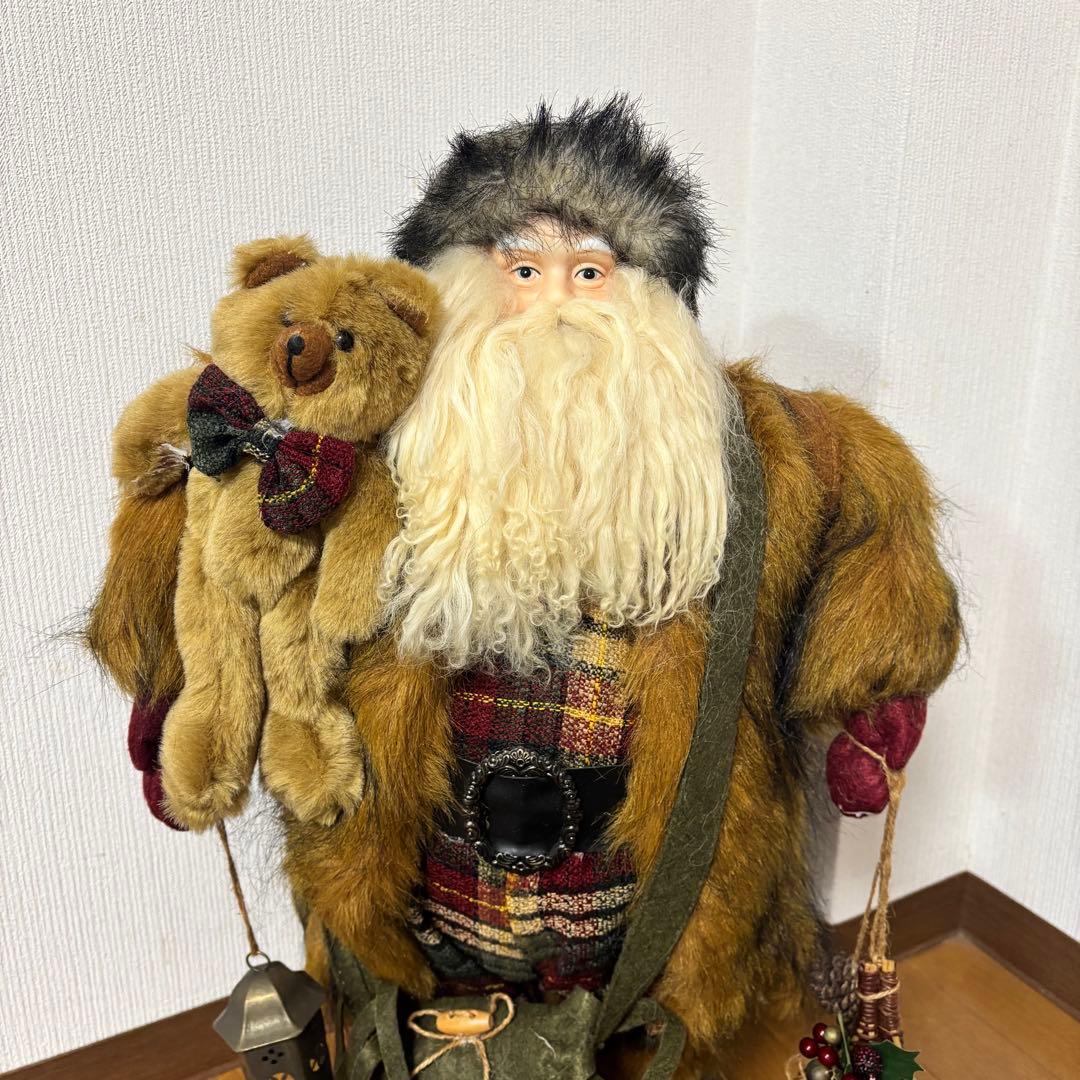 最終値下げ‼️アンティーク 北欧風　サンタクロース人形　置物