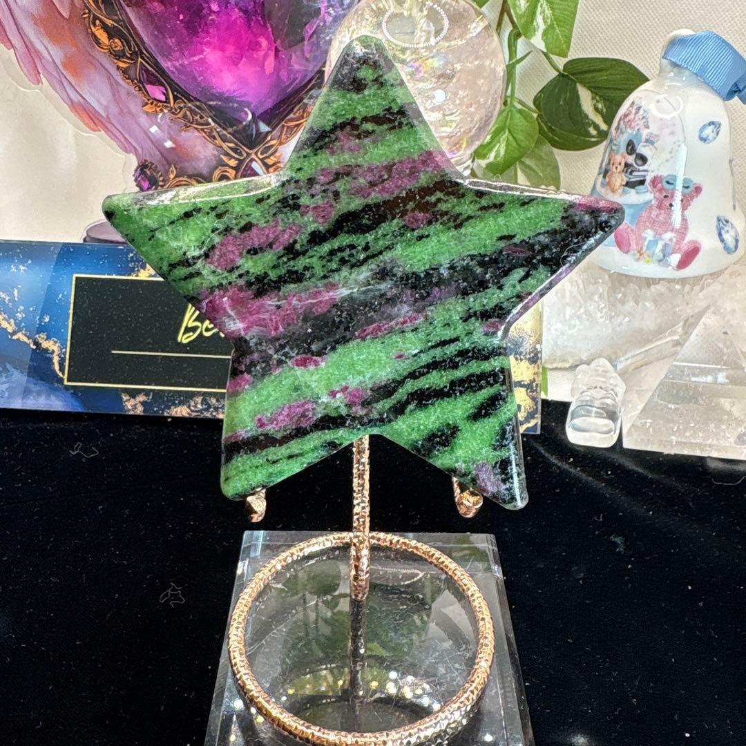 ルビーインゾイサイト星☆No.2262