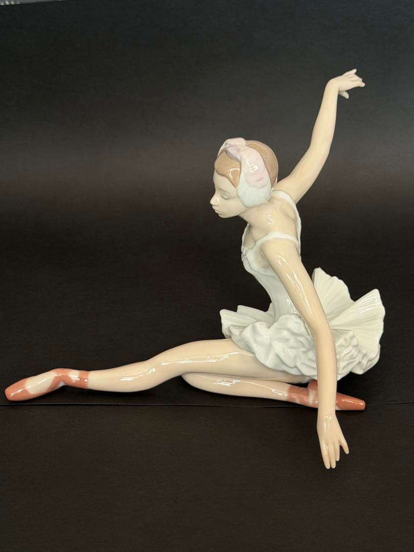 バレリーナフィギュア 陶器製 約30cm