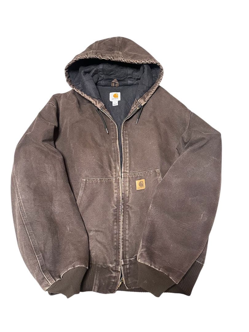 タイムセールCarhartt ブラウン アクティブジャケット L