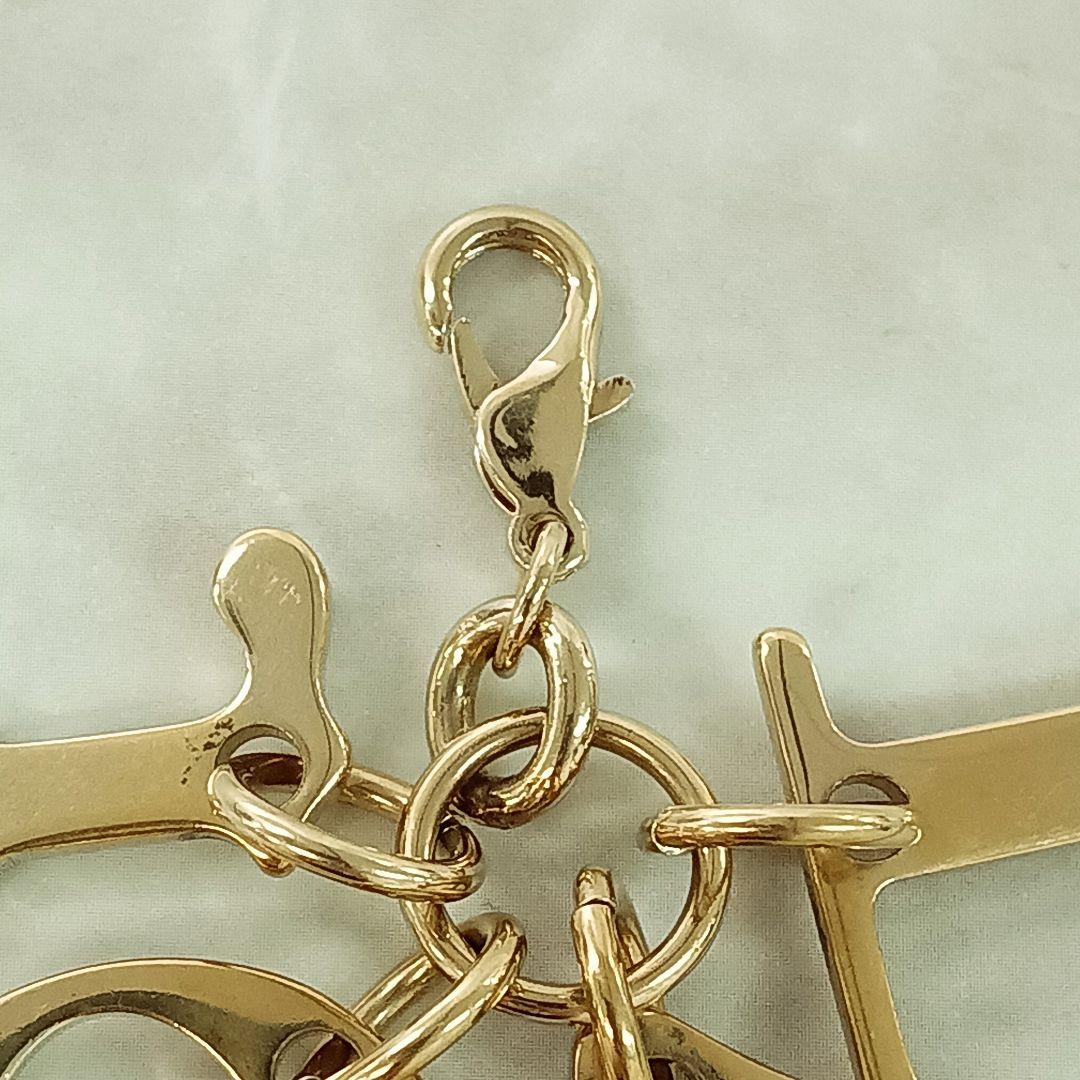 AMK13 クリスチャンディオール 極美品 Diorロゴ バッグチャーム