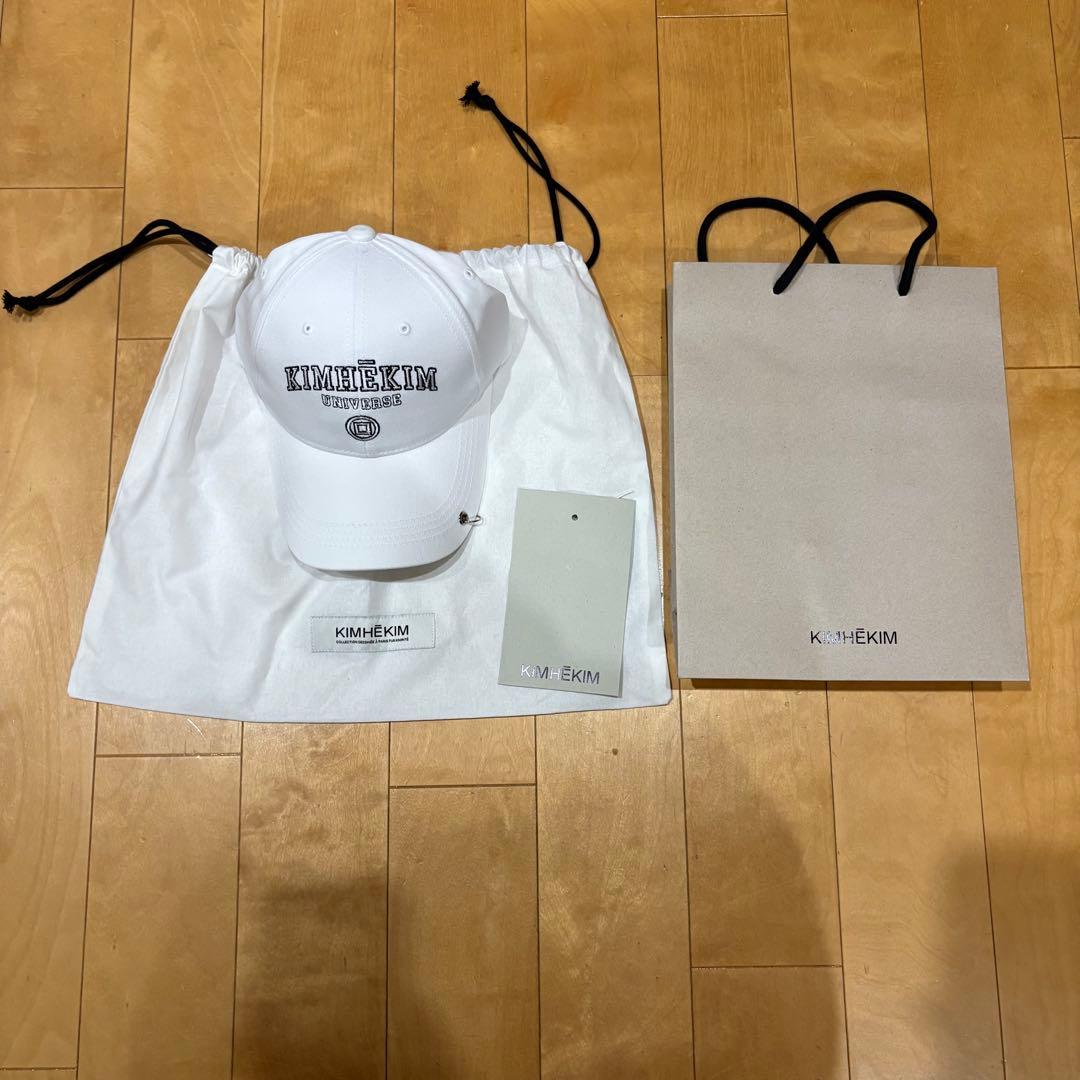 【KIMHEKIM】Pearl Pierced Baseball Cap