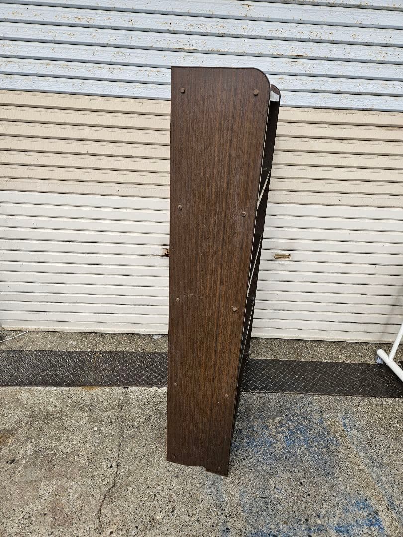 ジャパンヴィンテージ 古い本棚 オープンラック 飾り棚 コロナ製 昭和レトロ