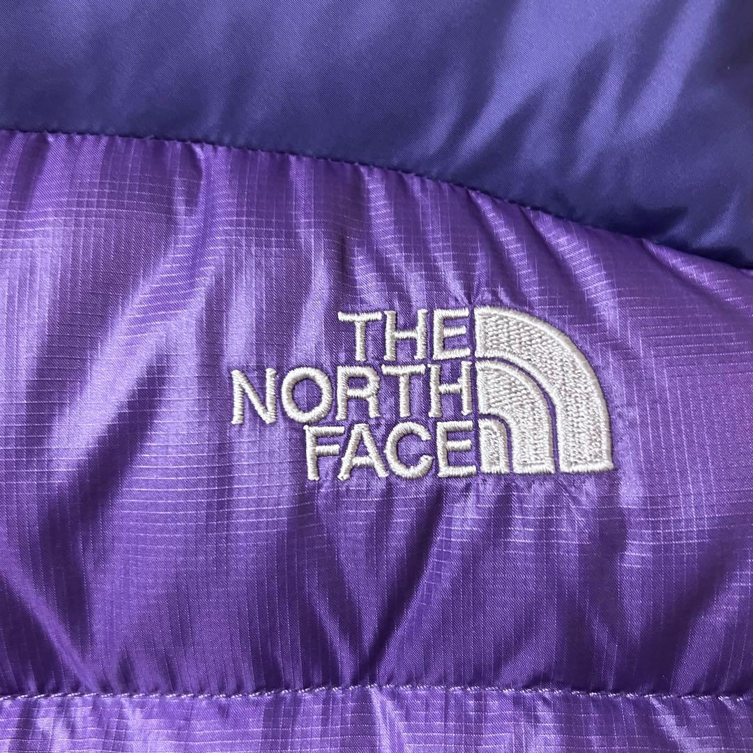 【美品】THE NORTH FACE ダウンジャケット 700フィル XL 紫