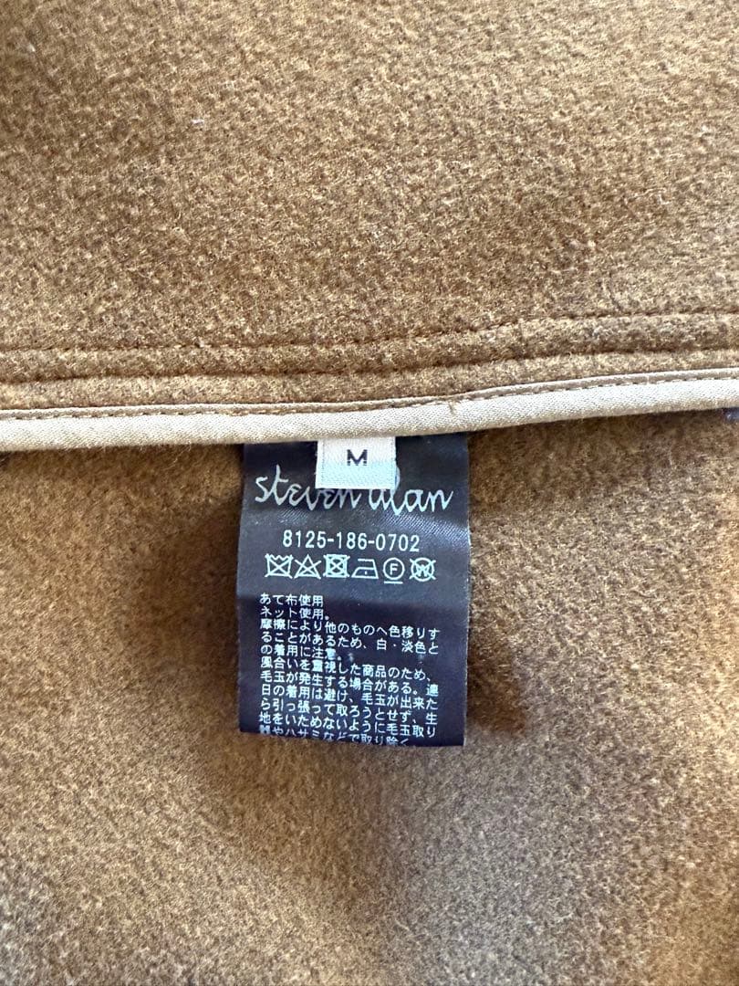 【Steven alan】 スティーブンアラン　メルトントレンチコート