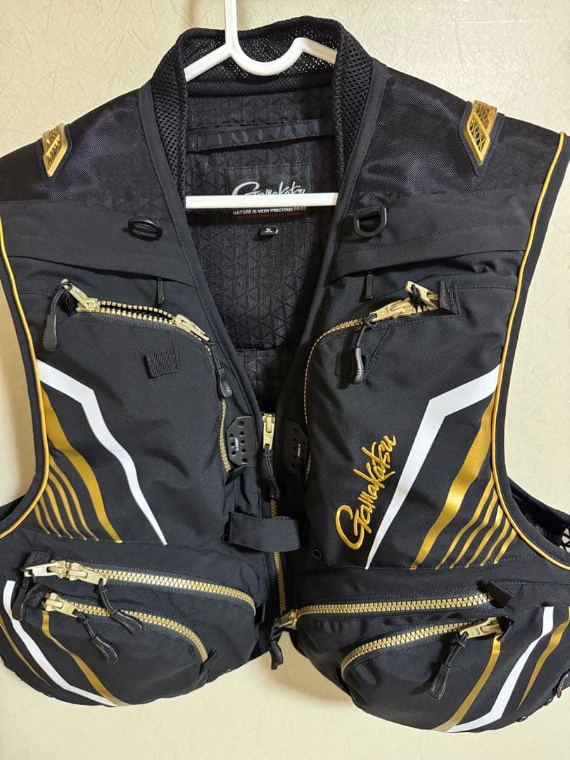 値引き がまかつ 鮎ベスト GM-2332 3L 2025春 新製品 未使用品